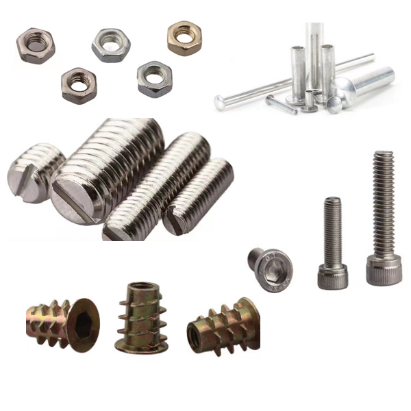 Electronic hardware ship metals mechanical fasteners rivets bolts nuts 